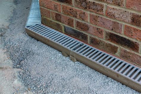 Drainage for your patio .